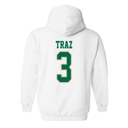 USF - NCAA Women's Lacrosse : Elle Traz - Classic Fashion Shersey Hooded Sweatshirt-1