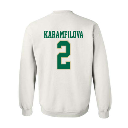 USF - NCAA Women's Basketball : Yana Karamfilova - Classic Fashion Shersey Crewneck Sweatshirt-1