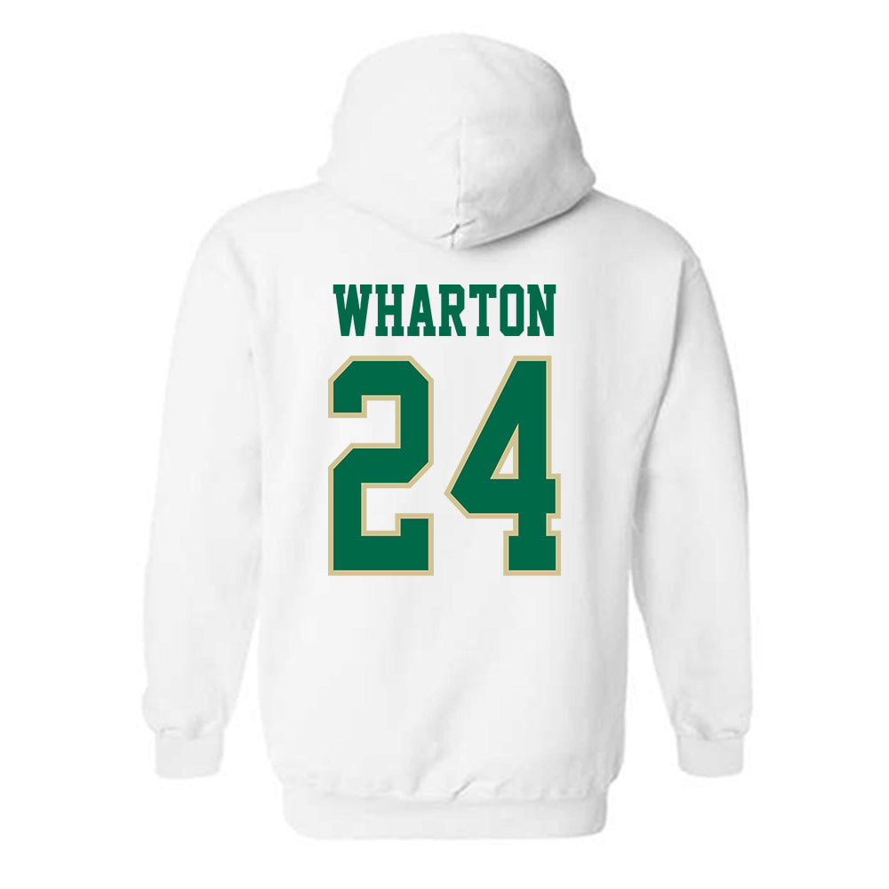 USF - NCAA Men's Basketball : Jaylen Wharton - Classic Fashion Shersey Hooded Sweatshirt