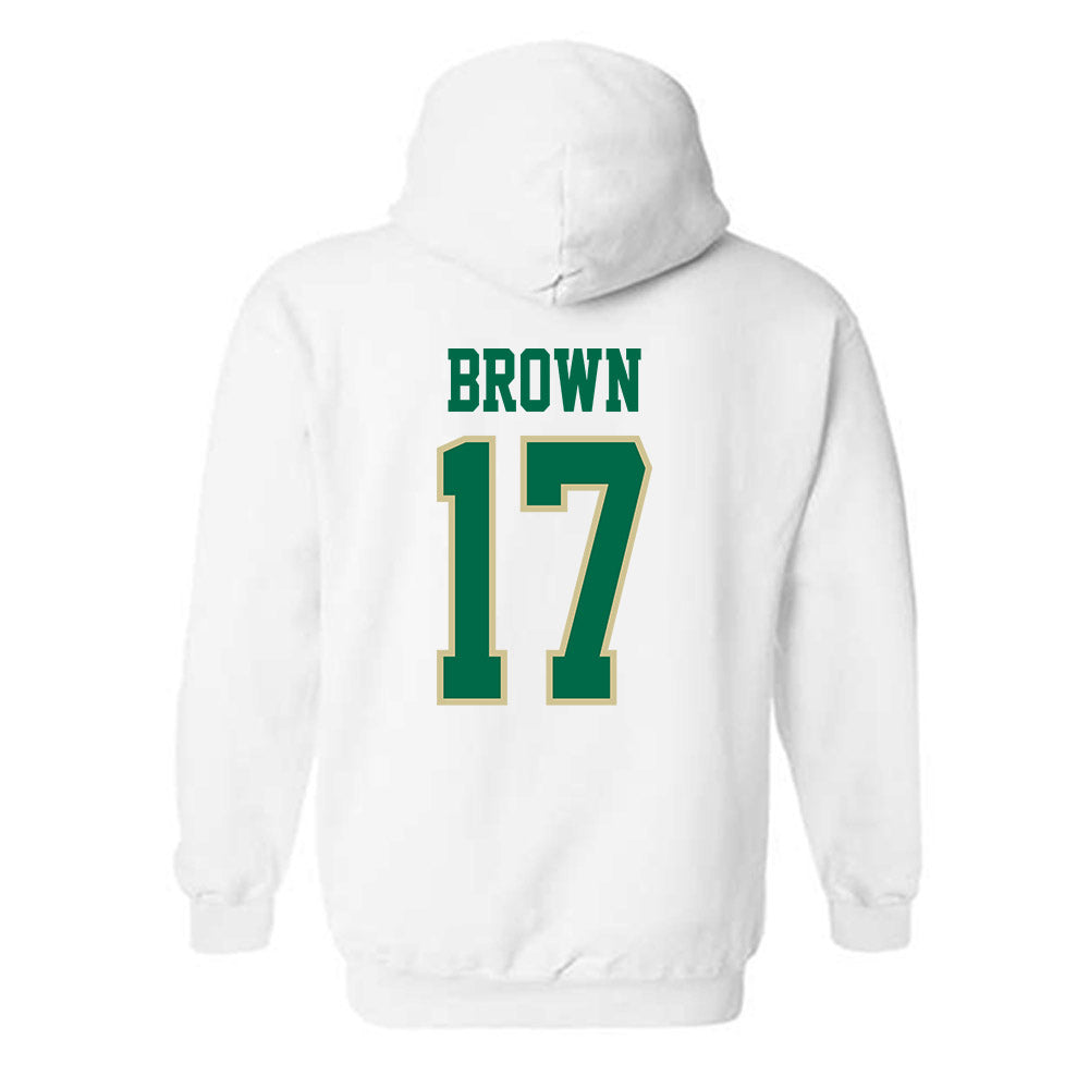 USF - NCAA Football : Byrum Brown - Classic Fashion Shersey Hooded Sweatshirt