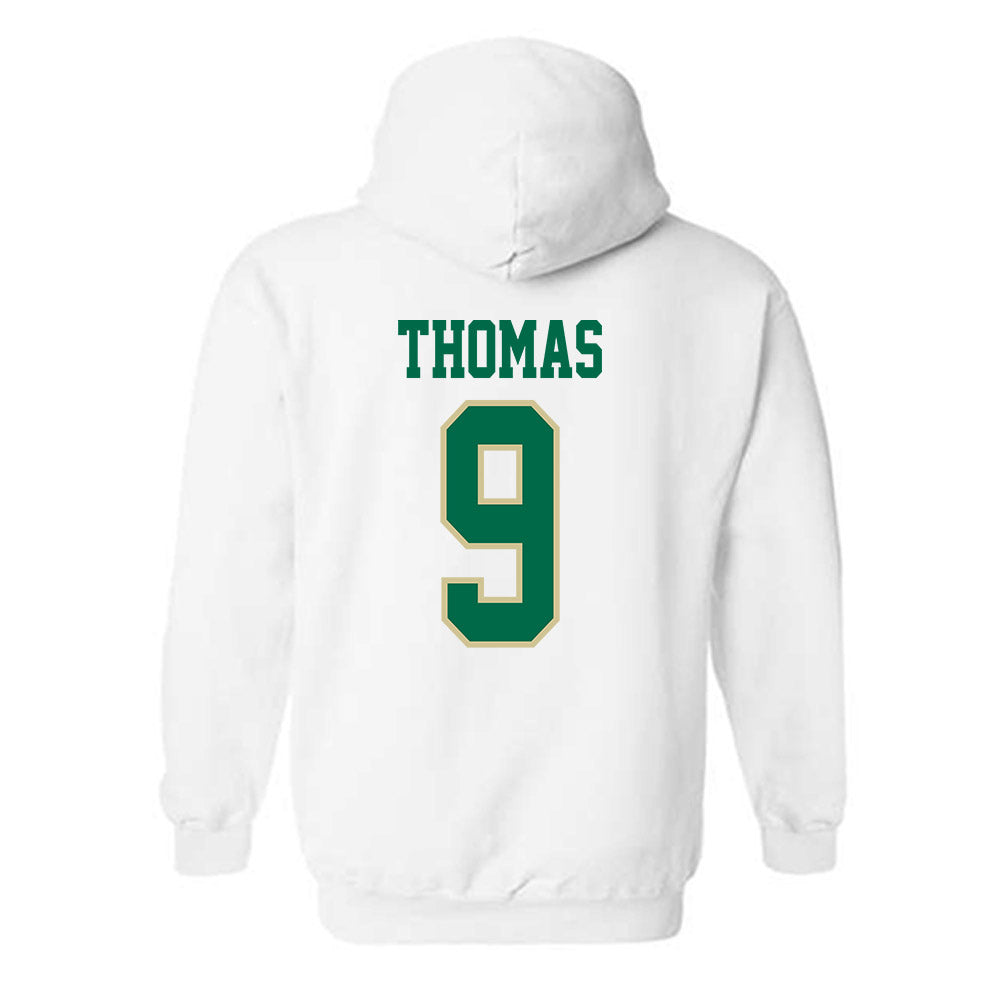 USF - NCAA Baseball : Eli Thomas - Classic Fashion Shersey Hooded Sweatshirt-1