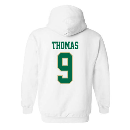 USF - NCAA Baseball : Eli Thomas - Classic Fashion Shersey Hooded Sweatshirt-1