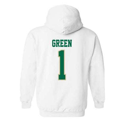 USF - NCAA Men's Basketball : De'Ante Green - Classic Fashion Shersey Hooded Sweatshirt