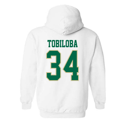 USF - NCAA Men's Basketball : Daniel Tobiloba - Classic Fashion Shersey Hooded Sweatshirt