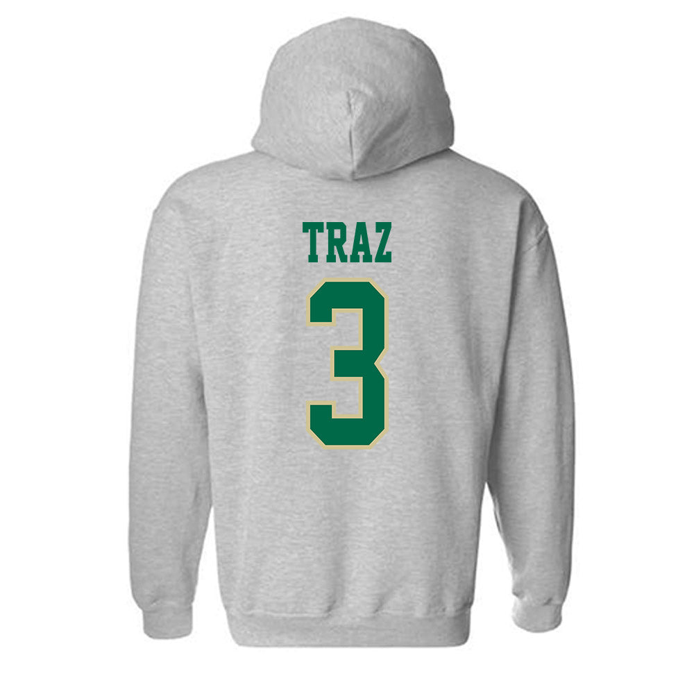 USF - NCAA Women's Lacrosse : Elle Traz - Classic Fashion Shersey Hooded Sweatshirt-1
