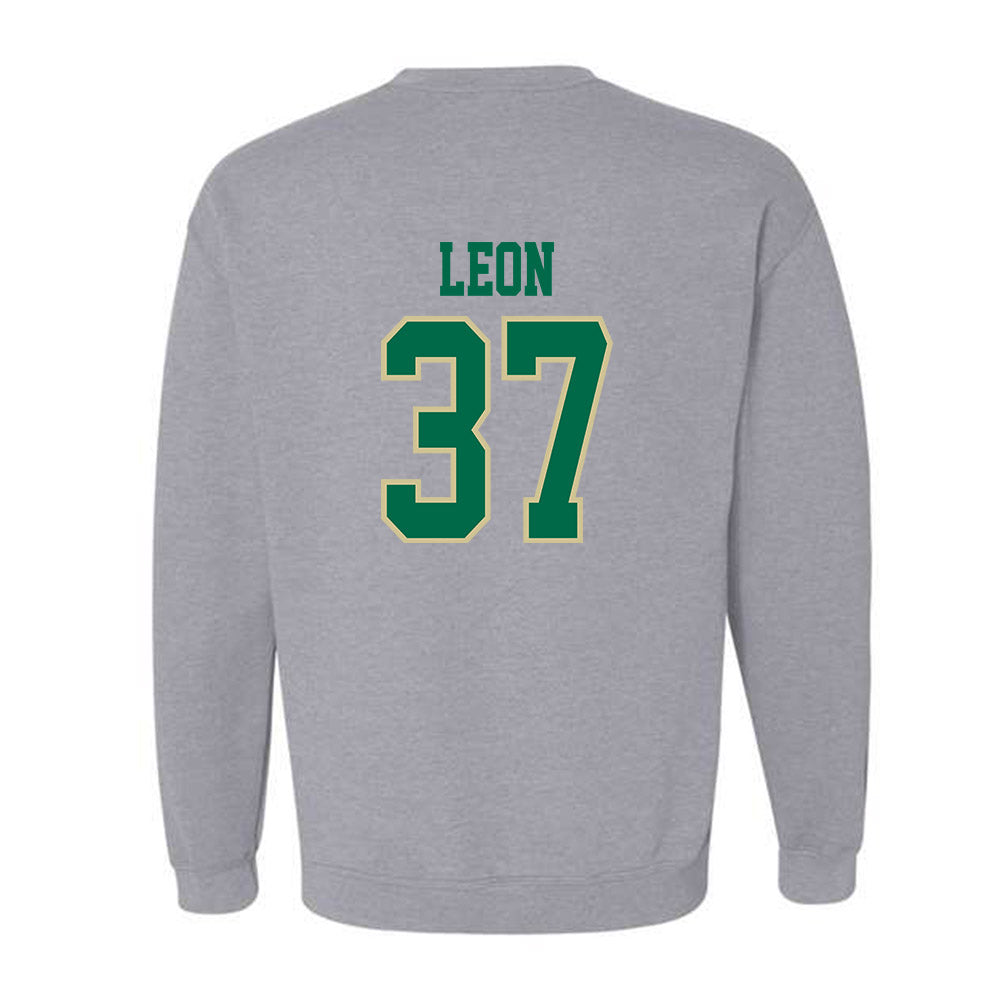 USF - NCAA Football : Chase Leon - Classic Fashion Shersey Crewneck Sweatshirt-1