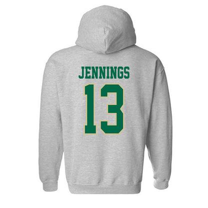 USF - NCAA Men's Basketball : Kasen Jennings - Classic Fashion Shersey Hooded Sweatshirt