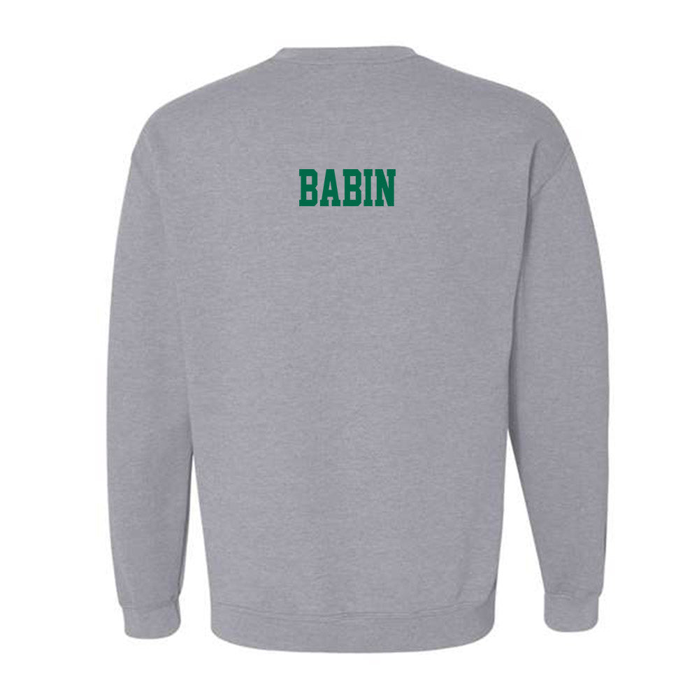  - NCAA Men's Track & Field : Kobe Babin - Classic Fashion Shersey Crewneck Sweatshirt-1