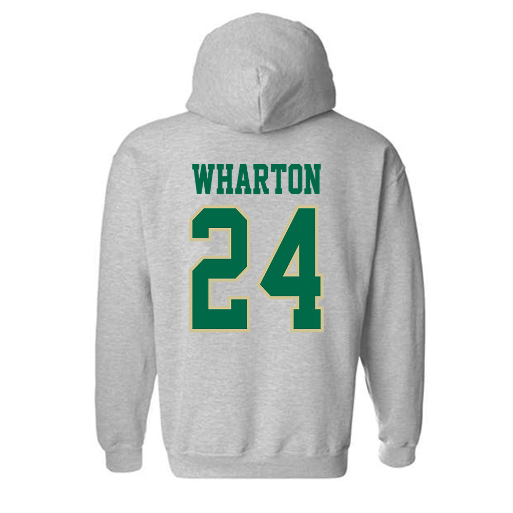 USF - NCAA Men's Basketball : Jaylen Wharton - Classic Fashion Shersey Hooded Sweatshirt