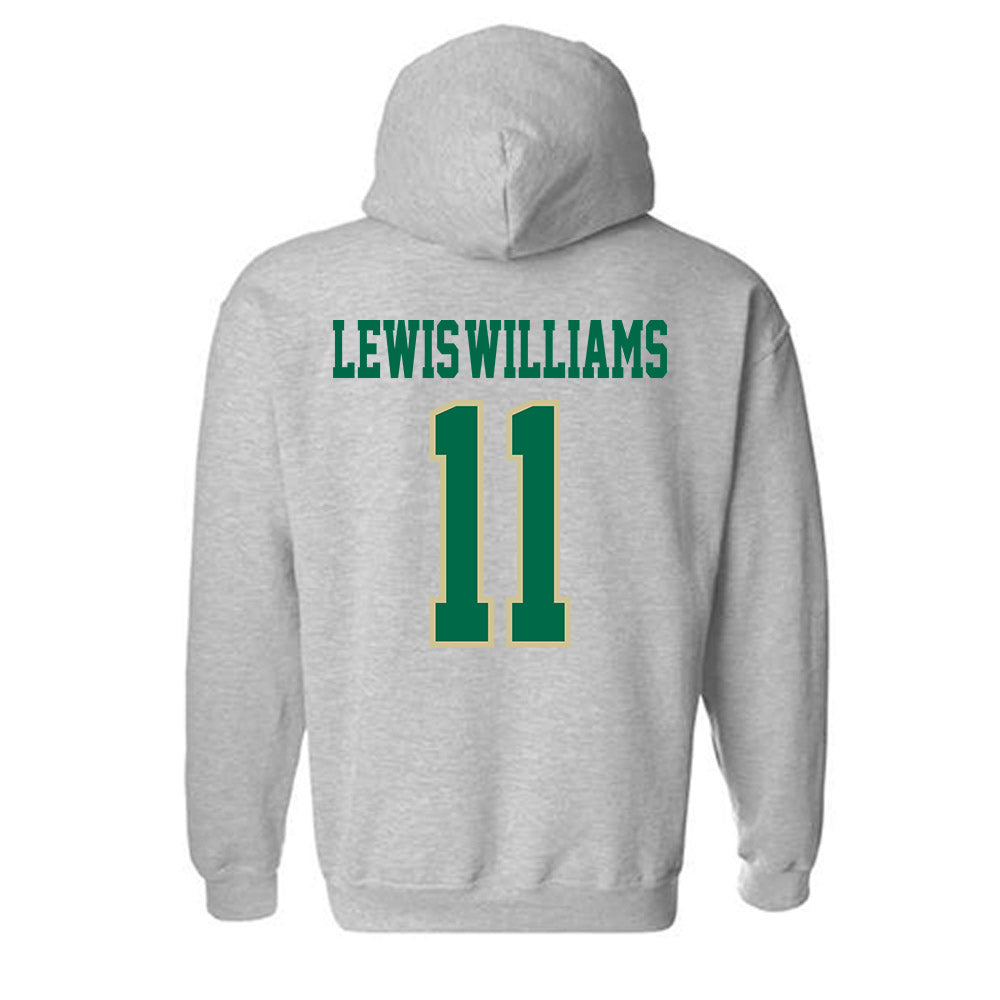 USF - NCAA Women's Basketball : Kirsten Lewis-Williams - Classic Fashion Shersey Hooded Sweatshirt-1