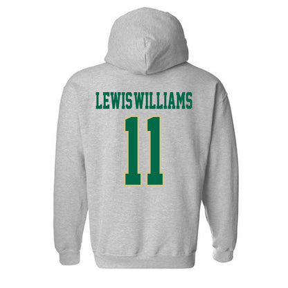 USF - NCAA Women's Basketball : Kirsten Lewis-Williams - Classic Fashion Shersey Hooded Sweatshirt-1