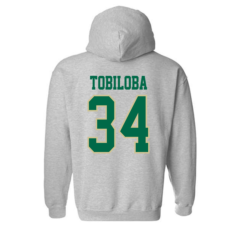 USF - NCAA Men's Basketball : Daniel Tobiloba - Classic Fashion Shersey Hooded Sweatshirt