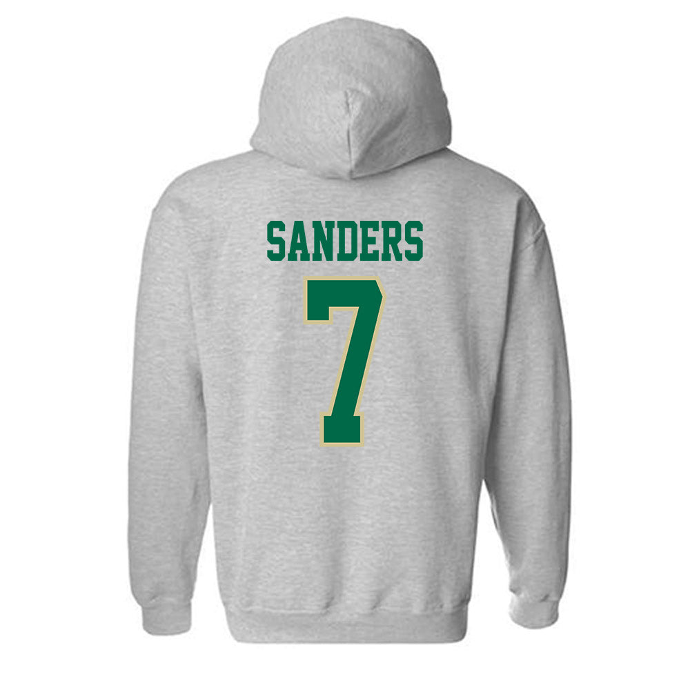 USF - NCAA Men's Basketball : Caleb Sanders - Classic Fashion Shersey Hooded Sweatshirt-1