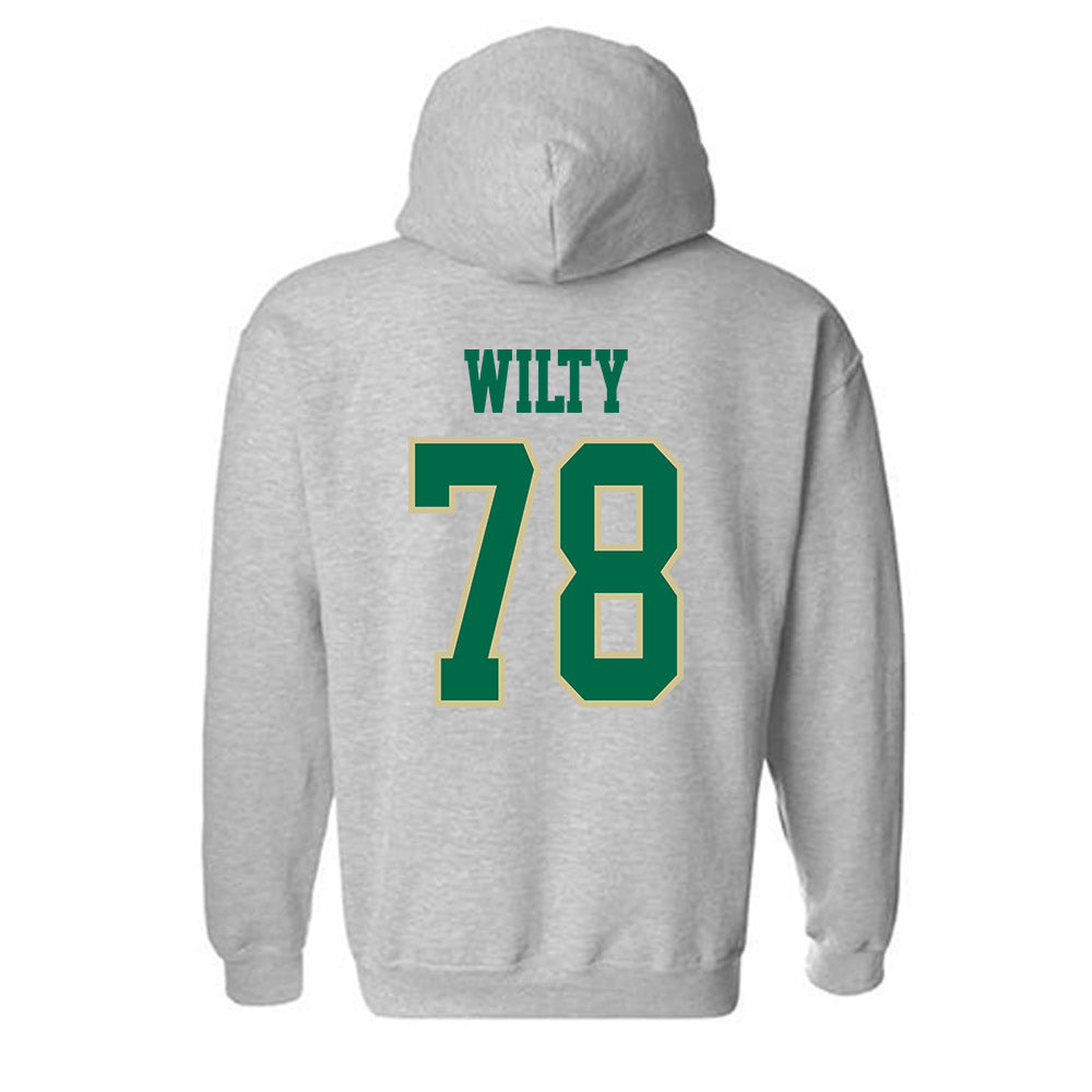 USF - NCAA Football : Jack Wilty - Classic Fashion Shersey Hooded Sweatshirt