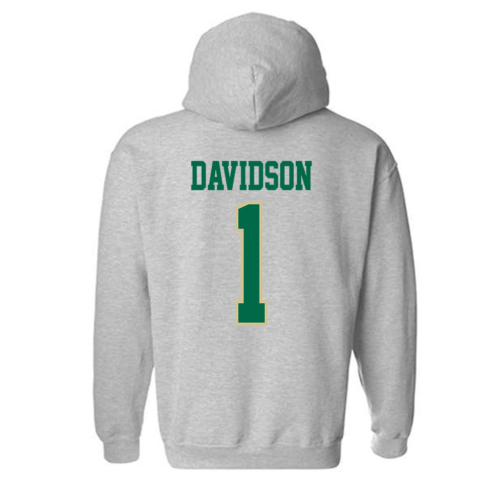 USF - NCAA Women's Basketball : Katie Davidson - Classic Fashion Shersey Hooded Sweatshirt-1
