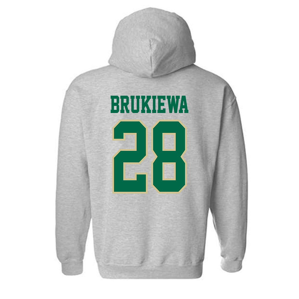 USF - NCAA Women's Lacrosse : Grace Brukiewa - Classic Fashion Shersey Hooded Sweatshirt-1