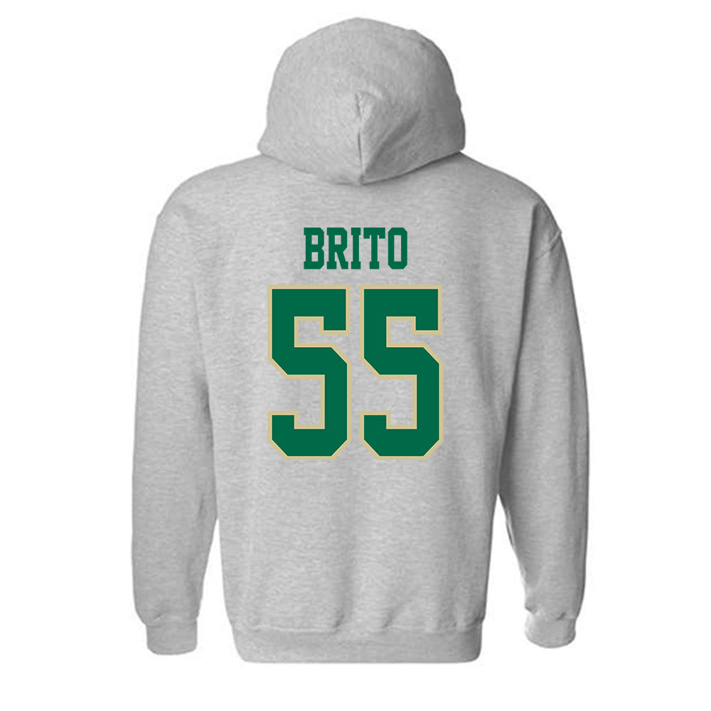 USF - NCAA Women's Basketball : Carla Brito - Classic Fashion Shersey Hooded Sweatshirt-1