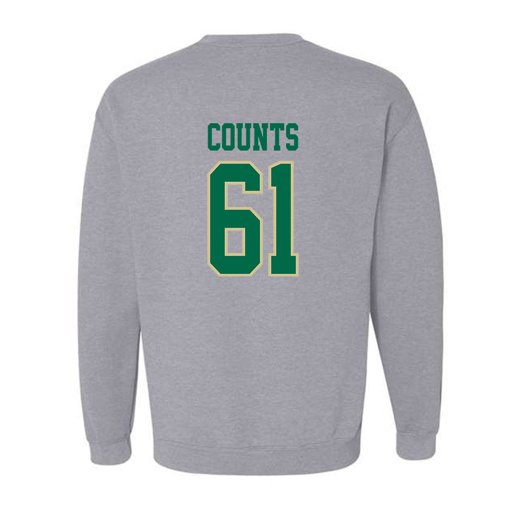 USF - NCAA Baseball : Matthew Counts - Classic Fashion Shersey Crewneck Sweatshirt-1