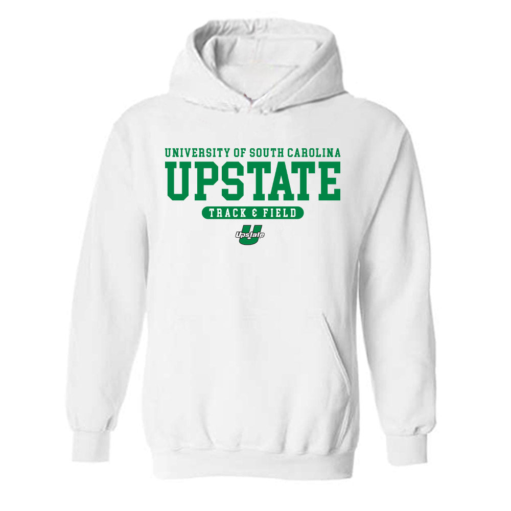 USC Upstate - NCAA Men's Track & Field : Jared Isley - Classic Fashion Shersey Hooded Sweatshirt-0