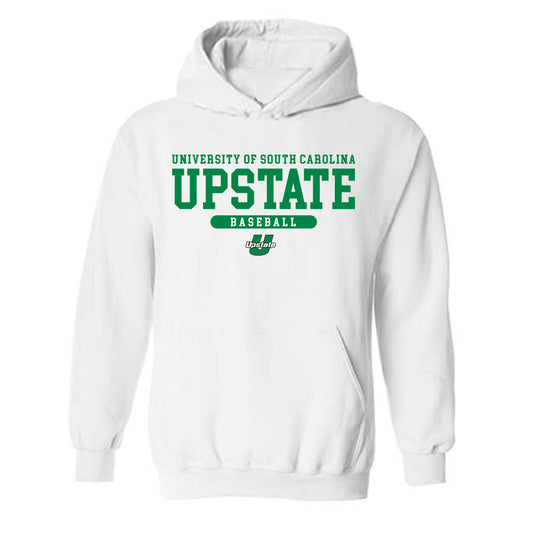 USC Upstate - NCAA Baseball : Tyler LeJeune - Classic Fashion Shersey Hooded Sweatshirt-0