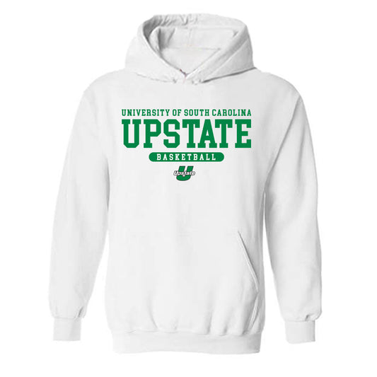 USC Upstate - NCAA Men's Basketball : Tyler Smith - Classic Fashion Shersey Hooded Sweatshirt-0
