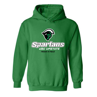 USC Upstate - NCAA Men's Track & Field : Drew Bilderback - Classic Fashion Shersey Hooded Sweatshirt-0