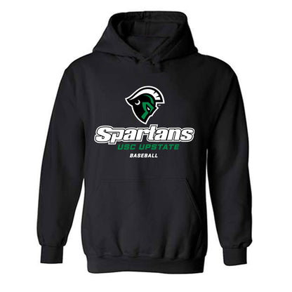 USC Upstate - NCAA Baseball : Alex Sanderson - Classic Fashion Shersey Hooded Sweatshirt-0