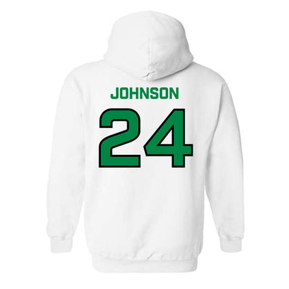 USC Upstate - NCAA Men's Basketball : Chico Johnson - Classic Fashion Shersey Hooded Sweatshirt-1