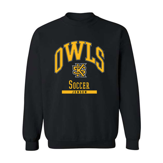 Kennesaw - NCAA Women's Soccer : Mai Jensen - Classic Fashion Shersey Crewneck Sweatshirt-0