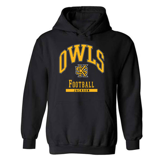 Kennesaw - NCAA Football : Jordan Jackson - Classic Fashion Shersey Hooded Sweatshirt-0