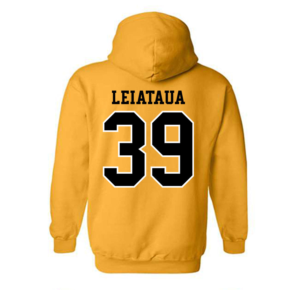Kennesaw - NCAA Football : Eli Leiataua - Classic Fashion Shersey Hooded Sweatshirt-1