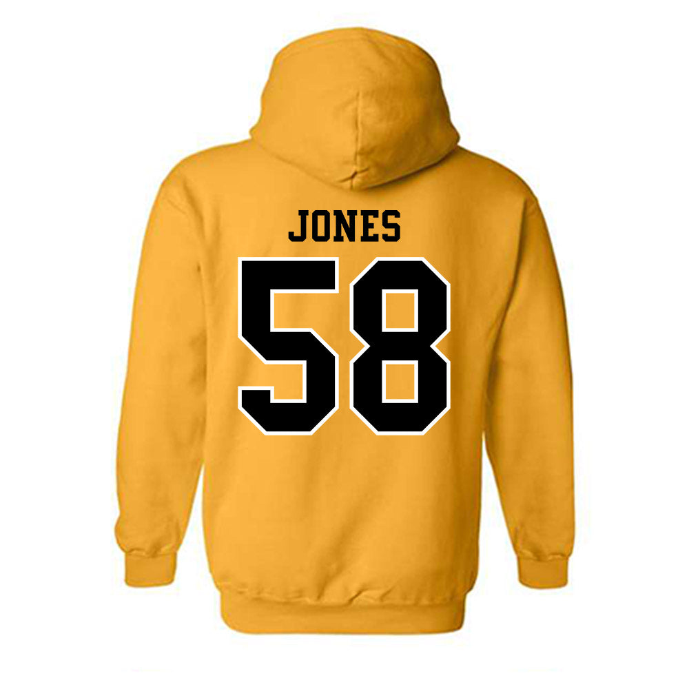 Kennesaw - NCAA Football : Mike Jones - Classic Fashion Shersey Hooded Sweatshirt-1