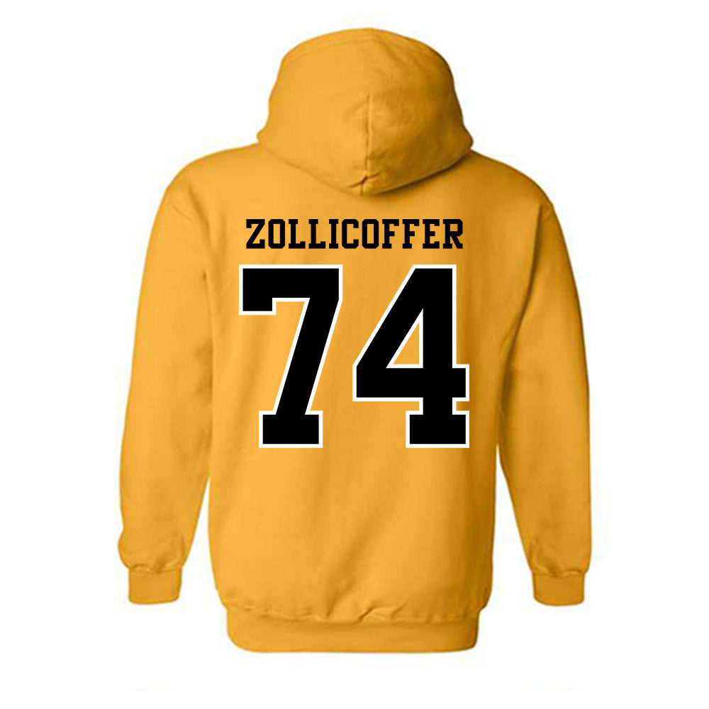 Kennesaw - NCAA Football : Elijah Zollicoffer - Classic Fashion Shersey Hooded Sweatshirt-1
