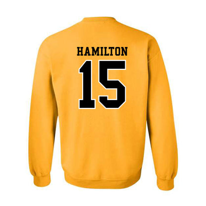 Kennesaw - NCAA Football : Five Hamilton - Classic Fashion Shersey Crewneck Sweatshirt-1