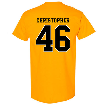 Kennesaw - NCAA Football : Tywon Christopher - Classic Fashion Shersey T-Shirt-1
