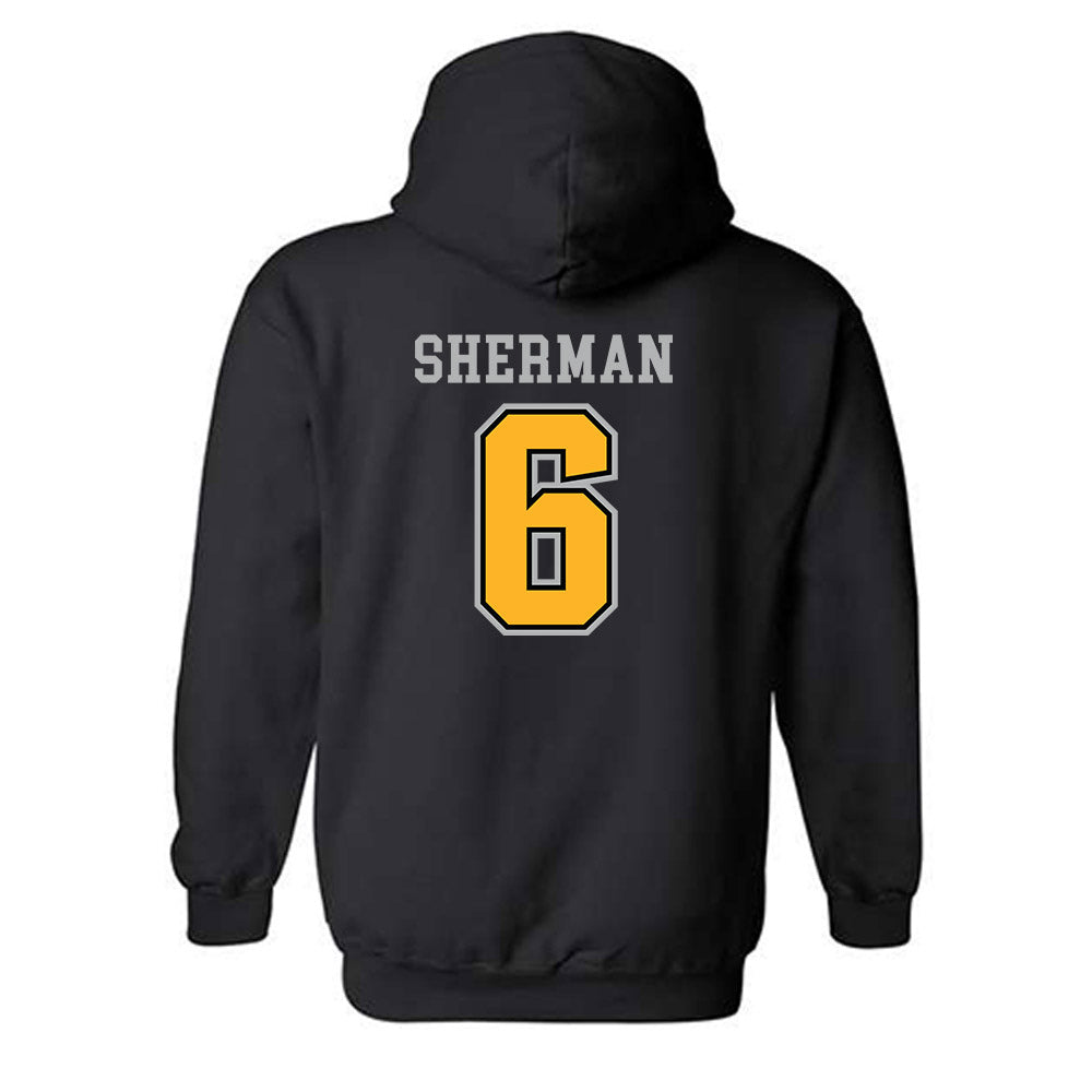  - NCAA Men's Basketball : Frankquon Sherman - Classic Fashion Shersey Hooded Sweatshirt-1