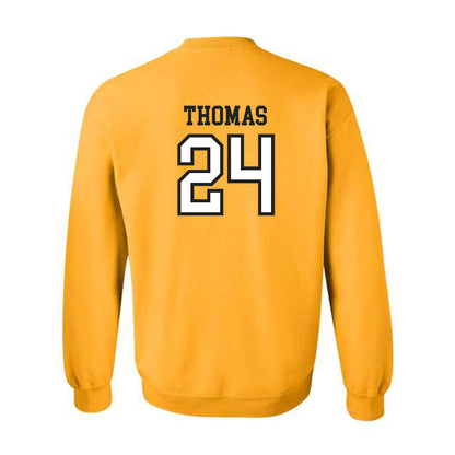 Kennesaw - NCAA Football : Isaiah Thomas - Classic Fashion Shersey Crewneck Sweatshirt-1
