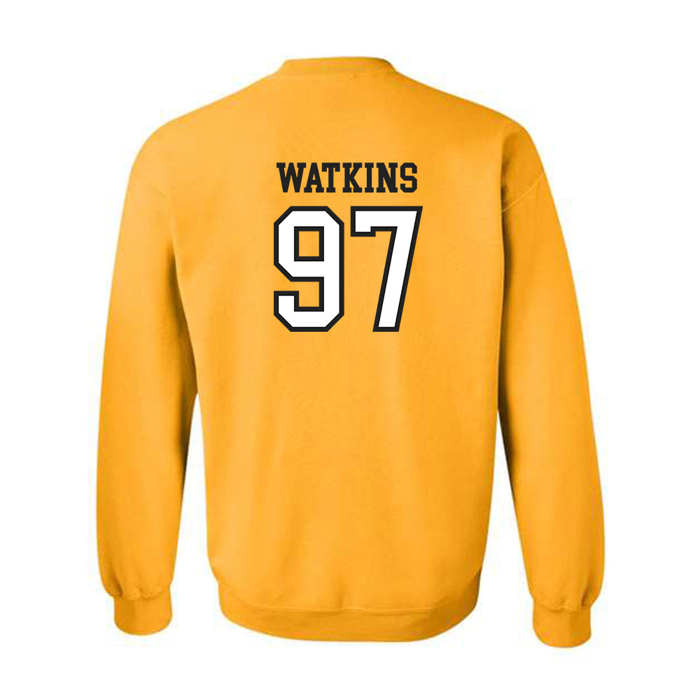 Kennesaw - NCAA Football : Adam Watkins - Classic Fashion Shersey Crewneck Sweatshirt-1