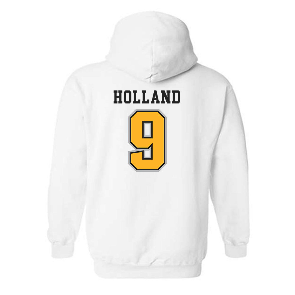 Kennesaw - NCAA Men's Basketball : Eric Holland - Classic Fashion Shersey Hooded Sweatshirt-1