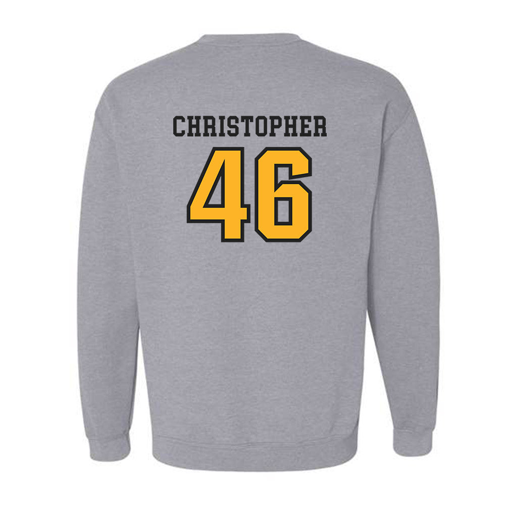 Kennesaw - NCAA Football : Tywon Christopher - Classic Fashion Shersey Crewneck Sweatshirt-1