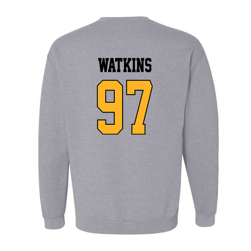 Kennesaw - NCAA Football : Adam Watkins - Classic Fashion Shersey Crewneck Sweatshirt-1