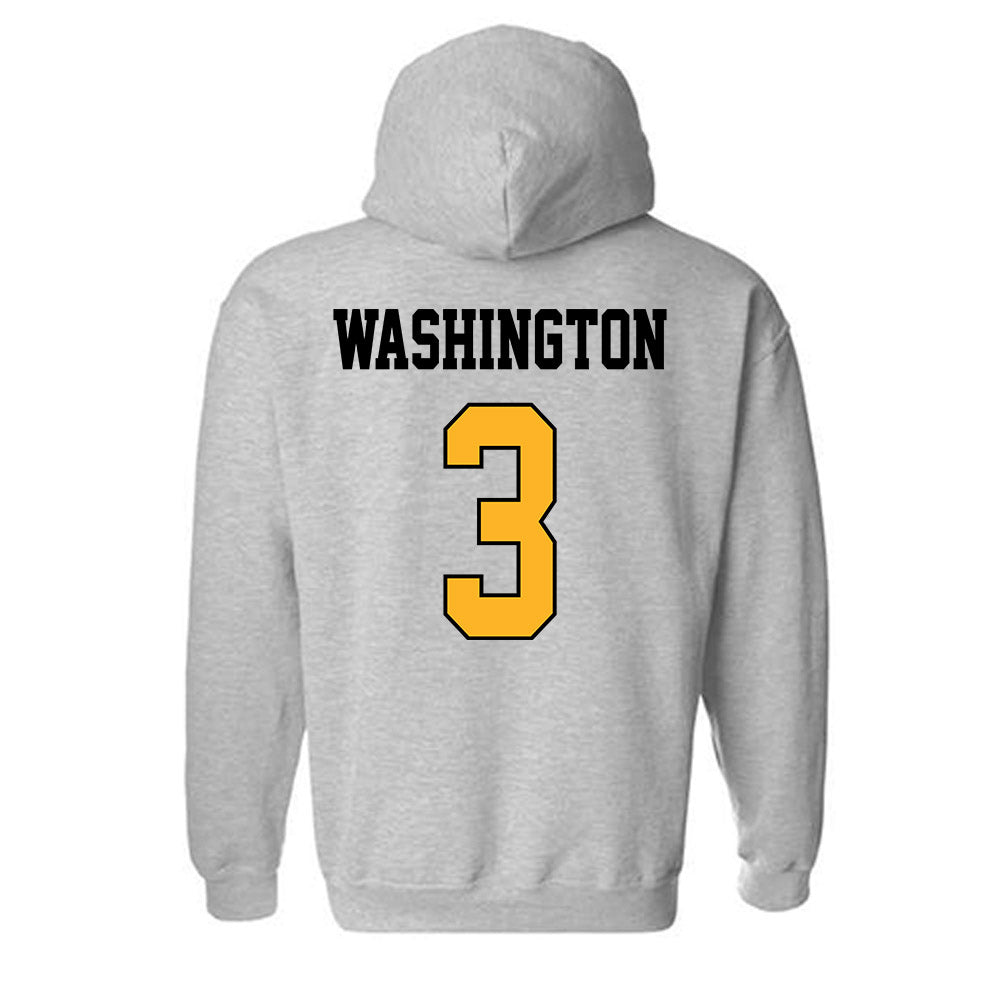 Kennesaw - NCAA Men's Basketball : Darius Washington - Classic Fashion Shersey Hooded Sweatshirt-1