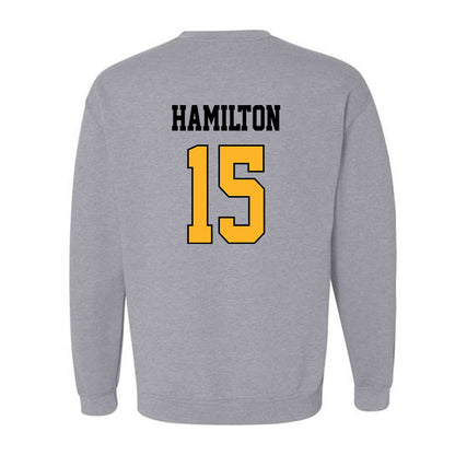 Kennesaw - NCAA Football : Five Hamilton - Classic Fashion Shersey Crewneck Sweatshirt-1