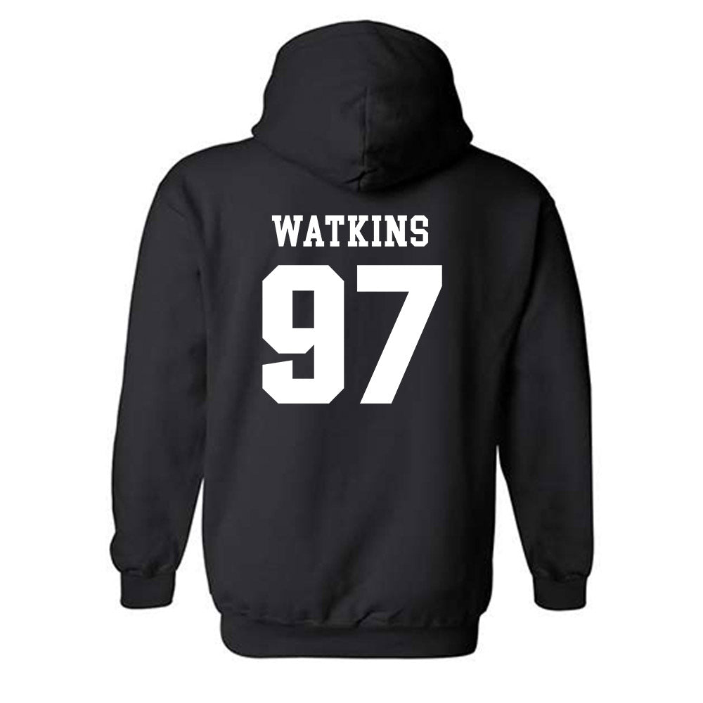 Kennesaw - NCAA Football : Adam Watkins - Classic Fashion Shersey Hooded Sweatshirt-1