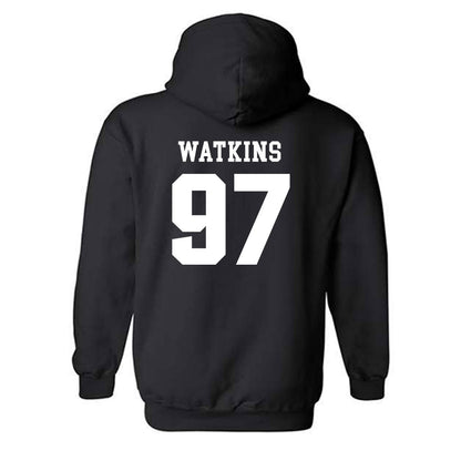 Kennesaw - NCAA Football : Adam Watkins - Classic Fashion Shersey Hooded Sweatshirt-1