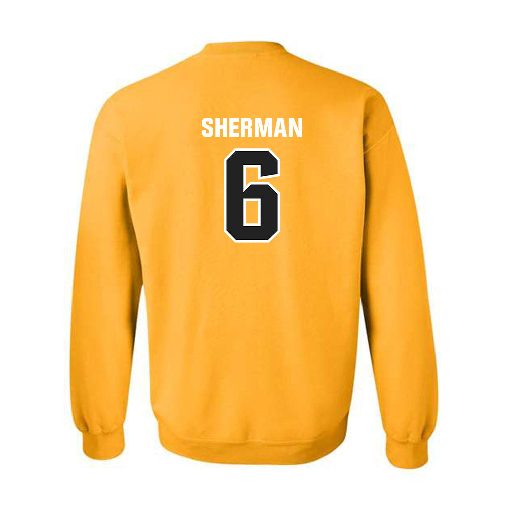  - NCAA Men's Basketball : Frankquon Sherman - Classic Fashion Shersey Crewneck Sweatshirt-1