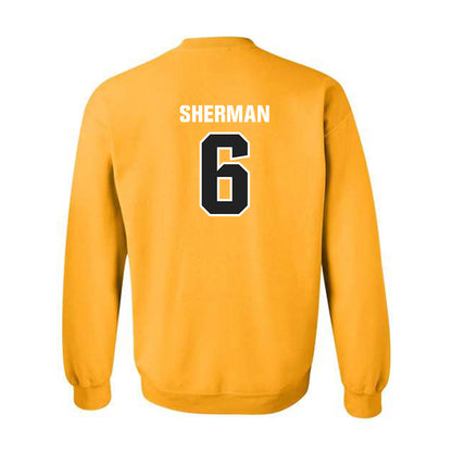  - NCAA Men's Basketball : Frankquon Sherman - Classic Fashion Shersey Crewneck Sweatshirt-1