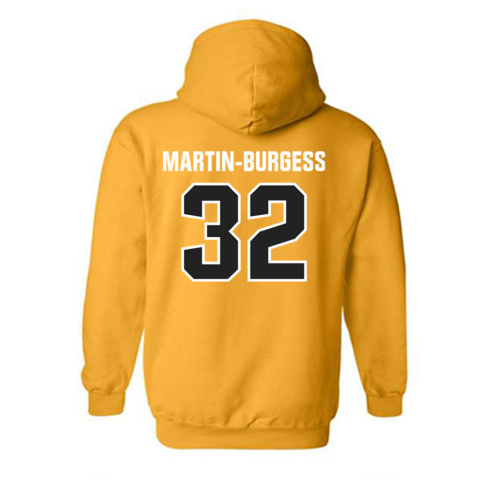 Kennesaw - NCAA Football : Jaden Martin-Burgess - Classic Fashion Shersey Hooded Sweatshirt-1