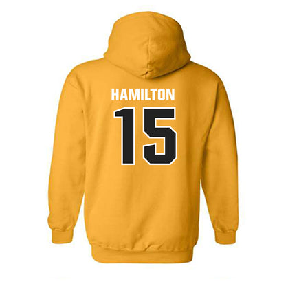 Kennesaw - NCAA Football : Five Hamilton - Classic Fashion Shersey Hooded Sweatshirt-1