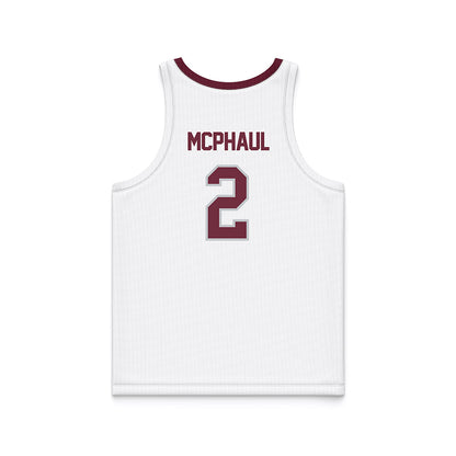 Mississippi State - NCAA Women's Basketball : Destiney McPhaul - White Basketball Jersey-1